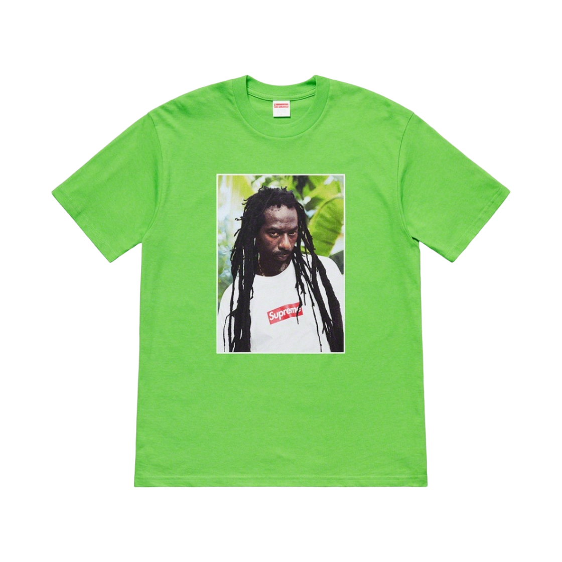 - Supreme Buju Banton T-Shirt Green - 19SS