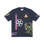 Palace x Cannondale Mad Boy T-Shirt Navy - 21FW