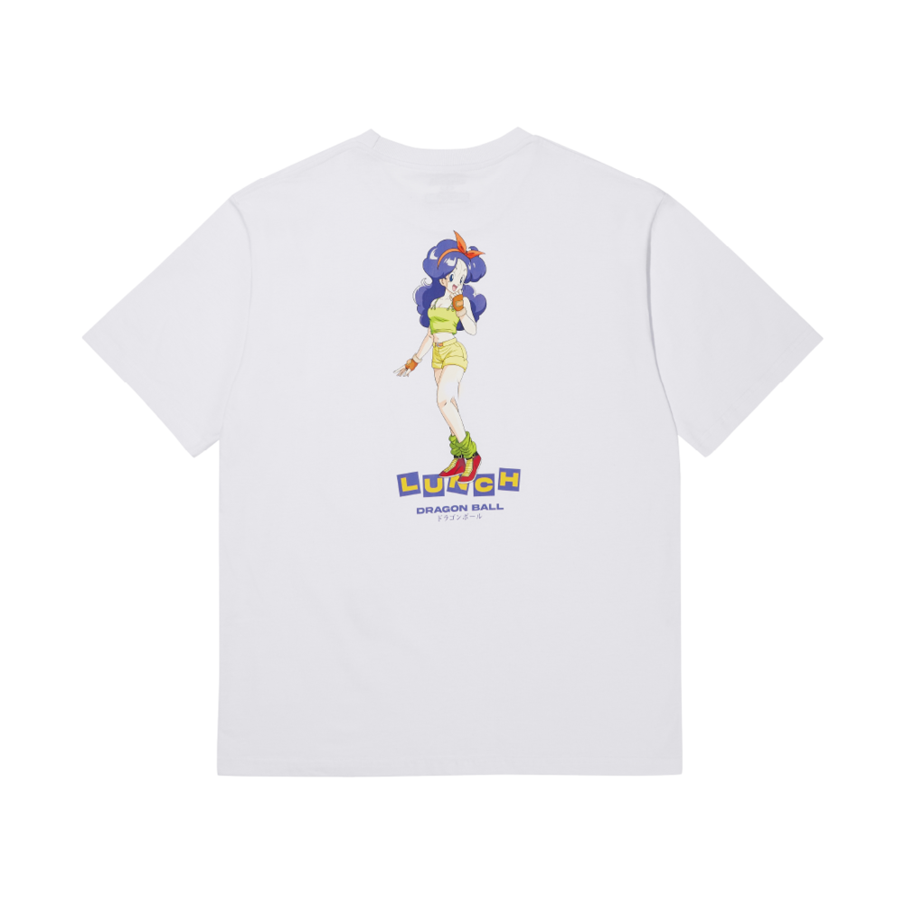 드래곤볼 그래픽 티셔츠 Vol.2 런치 2 화이트(DB Graphic T-shirt VOL.2 Lunch 2 White)