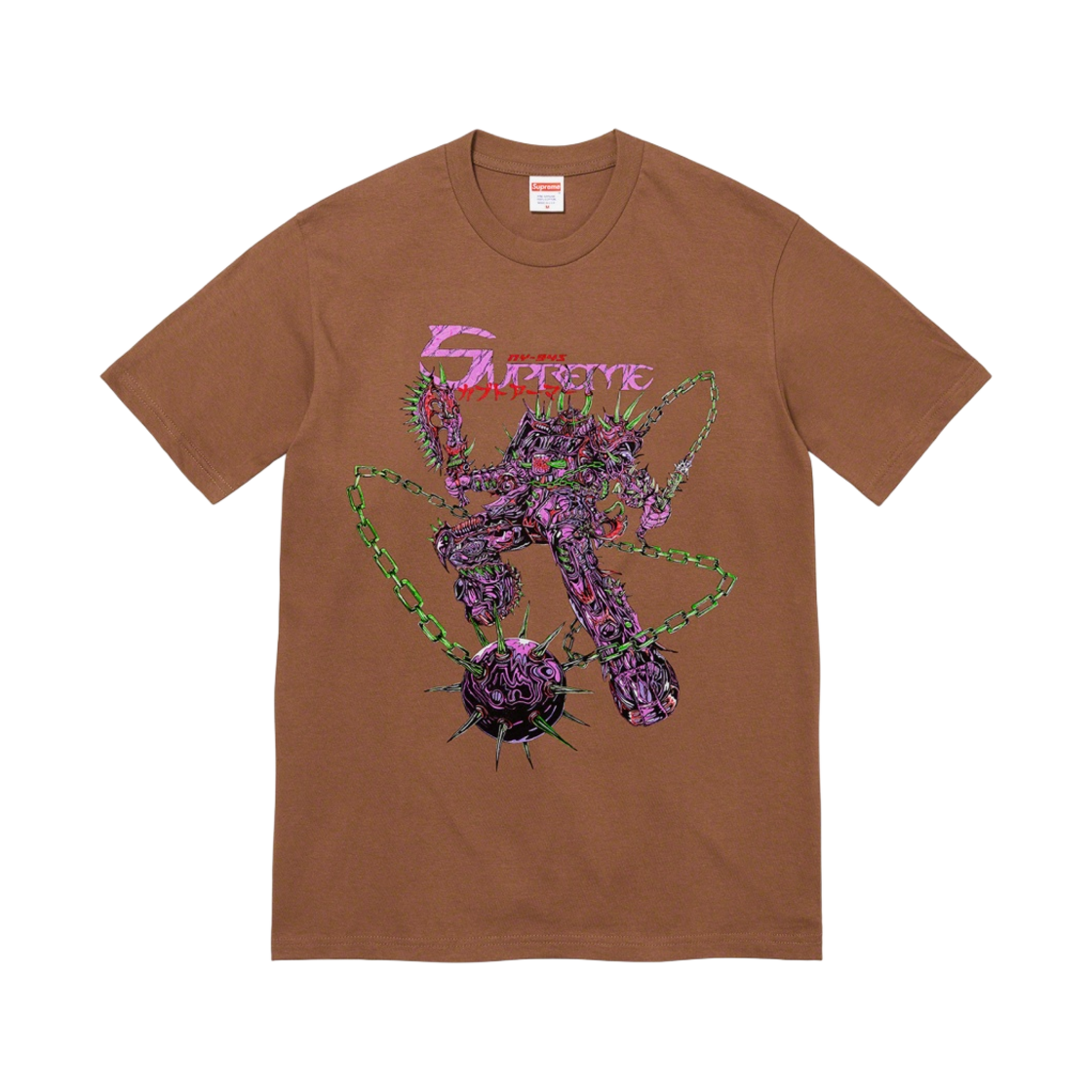 슈프림 스파이크 티셔츠 브라운 - 21FW(Supreme Spikes T-Shirt Brown - 21FW) - 1