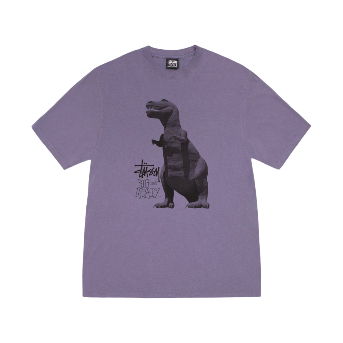 1905133 Stussy Big & Meaty Pigment Dyed T-Shirt Grape