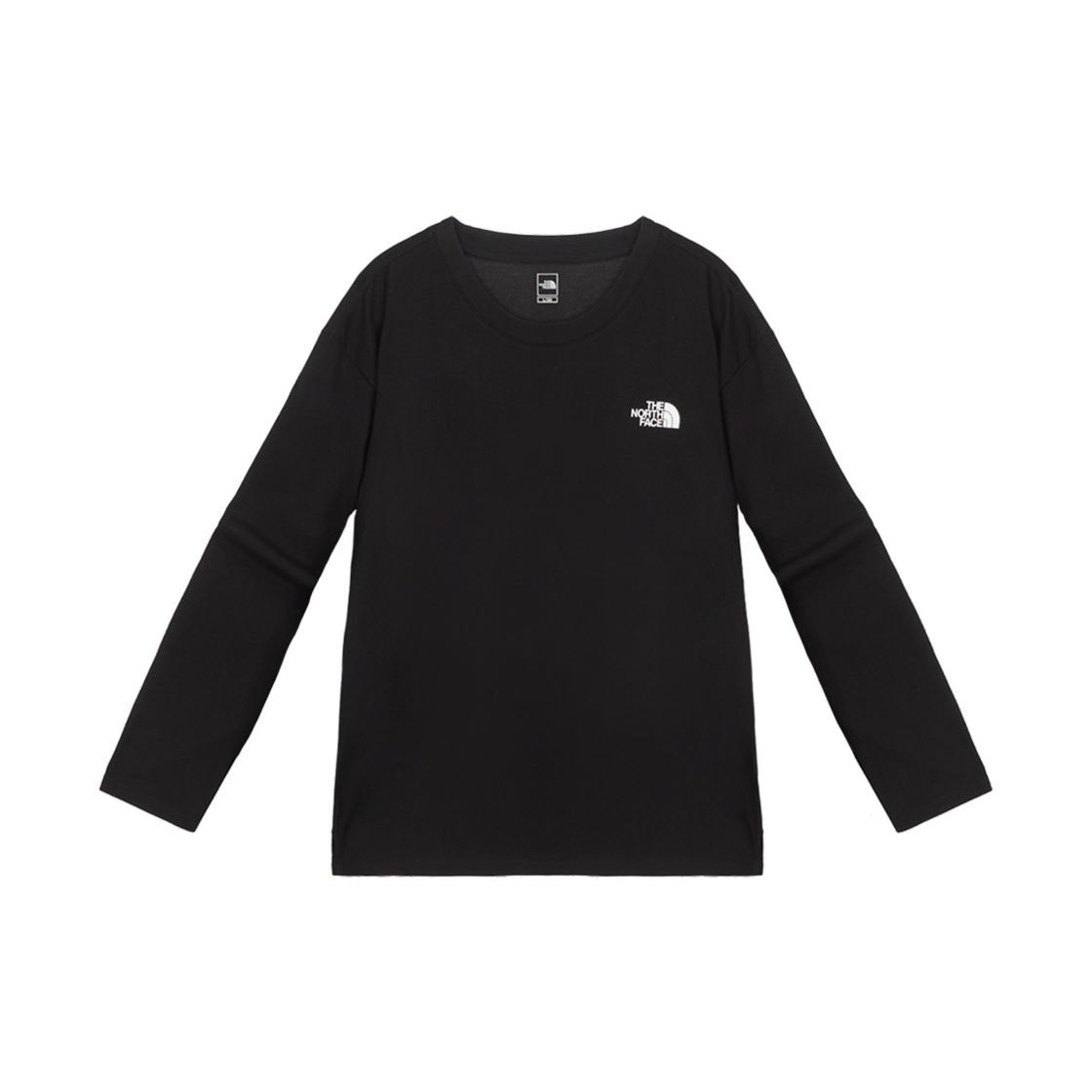 NT7TR10A The North Face Brenta L/S Round T-Shirt Black - 25SS
