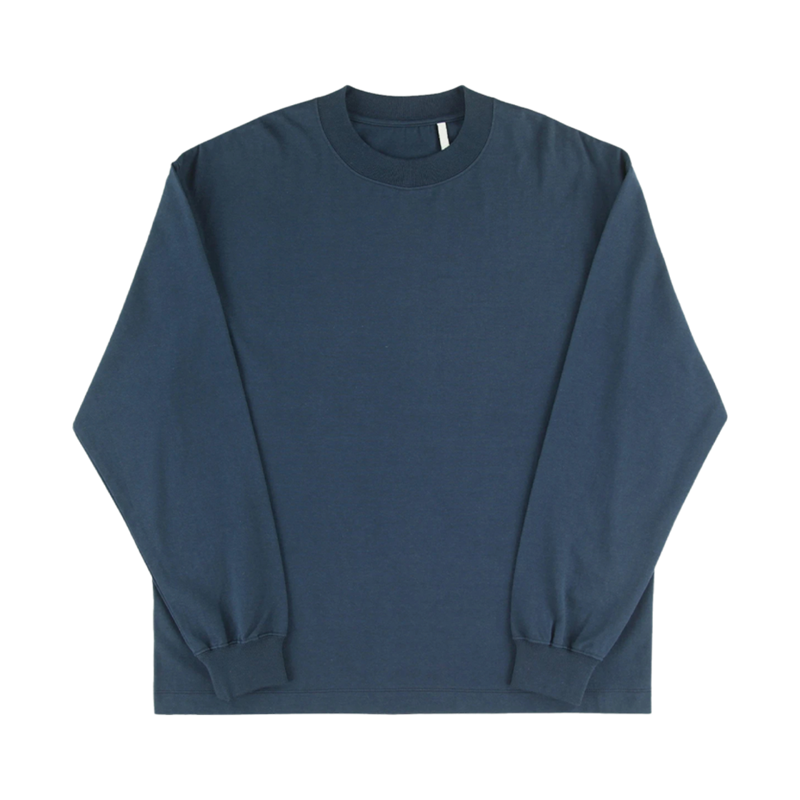 캡틴 선샤인 수빈 수피마 튜브 롱슬리브 티셔츠 헤비 스틸 네이비(Kaptain Sunshine Suvin Supima Tube L/S T-Shirt Heavy Steel Navy)