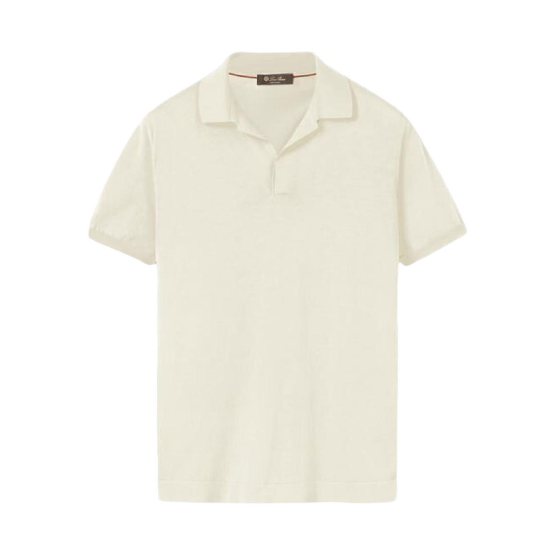 로로 피아나 코튼 뉴 베이 폴로 화이트(Loro Piana Cotton New Bay Polo White) - 1