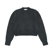 Amomento Women Grandma Cardigan Dark Green - 24FW