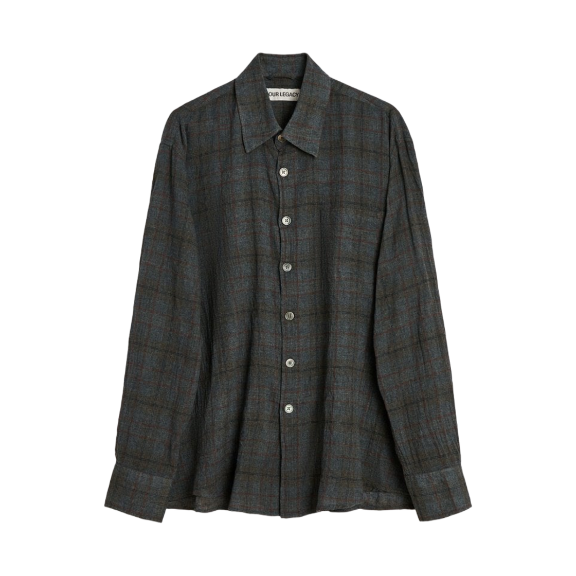 아워레가시 어보브 셔츠 바자 체크 브리즈 위브(Our Legacy Above Shirt Bazaar Check Breeze Weave)