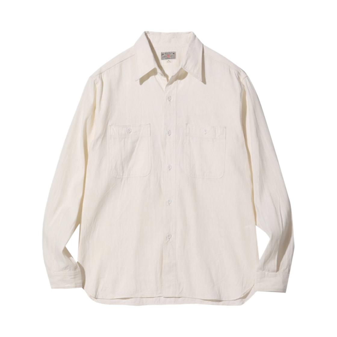 버즈 릭슨 샴브레이 워크 셔츠 롱슬리브 화이트(Buzz Rickson's Chambray Work Shirts Long Sleeve White)
