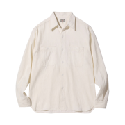 Buzz Rickson's Chambray Work Shirts Long Sleeve White