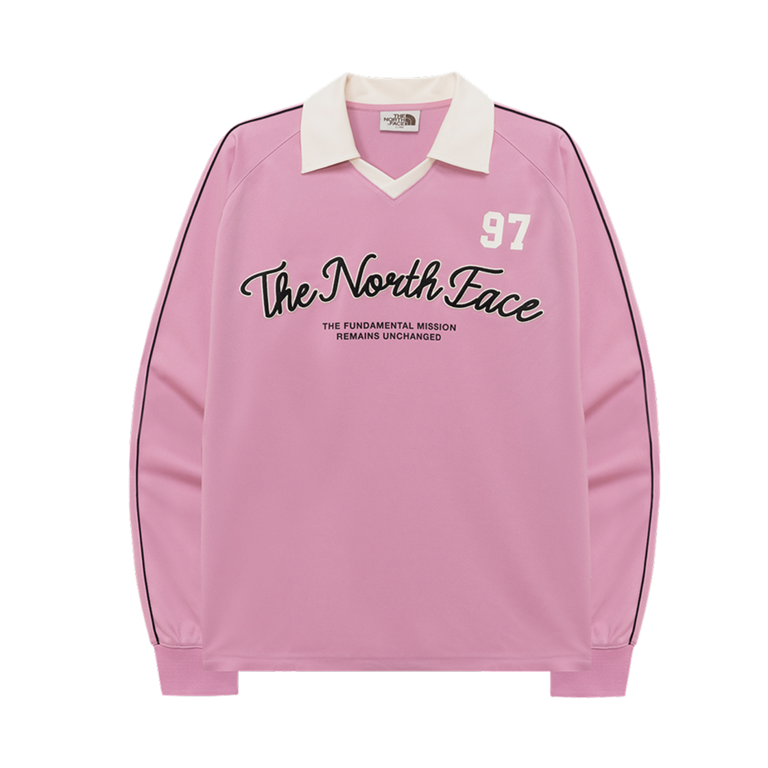 노스페이스 TNF 크루 칼라 롱슬리브 티셔츠 라이크 핑크 - 25SS(The North Face TNF Crew Collar L/S Tee Light Pink - 25SS)