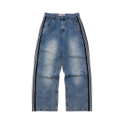 SPORT CHAMBER SC Track Denim Pants Blue