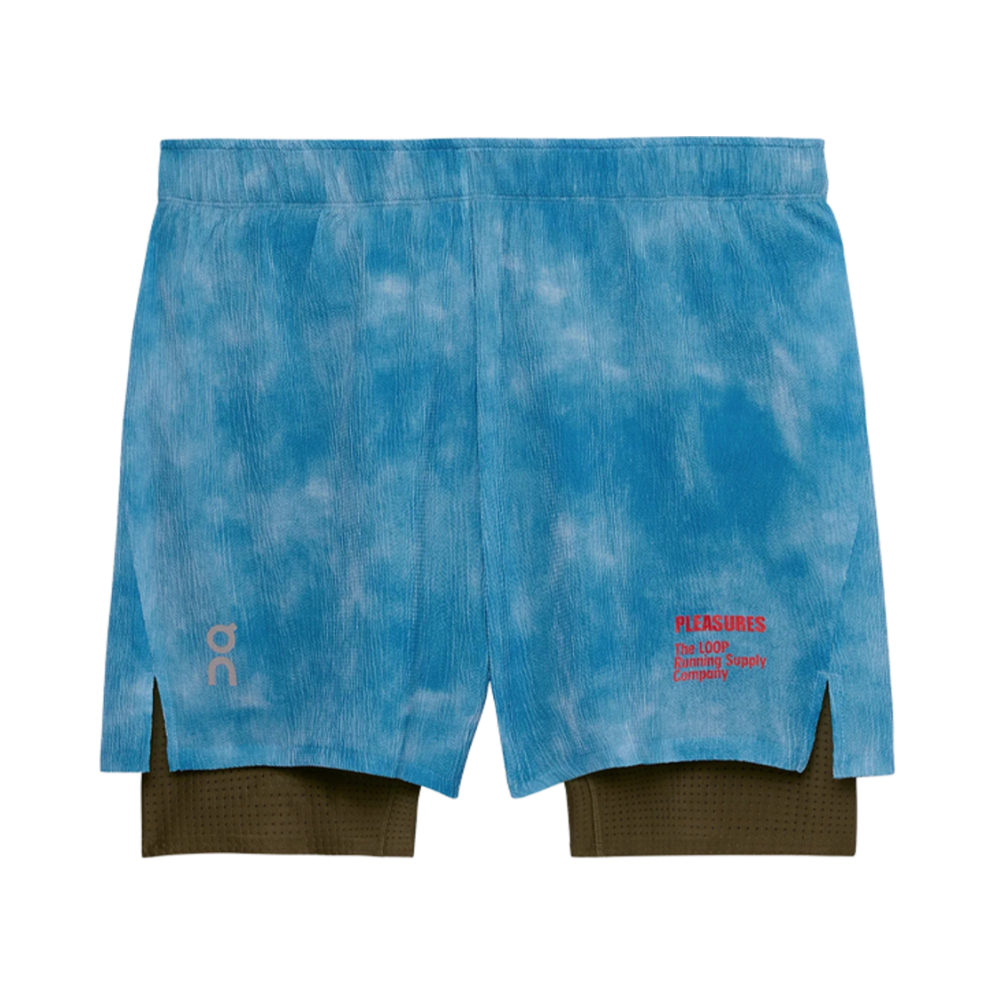 1MF10343858 On Running x Pleasures x The Loop Shorts Blizzard