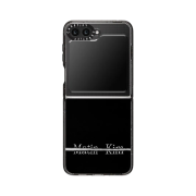 Casetify x Matin Kim Galaxy Black Logo Impact Case Matte Black