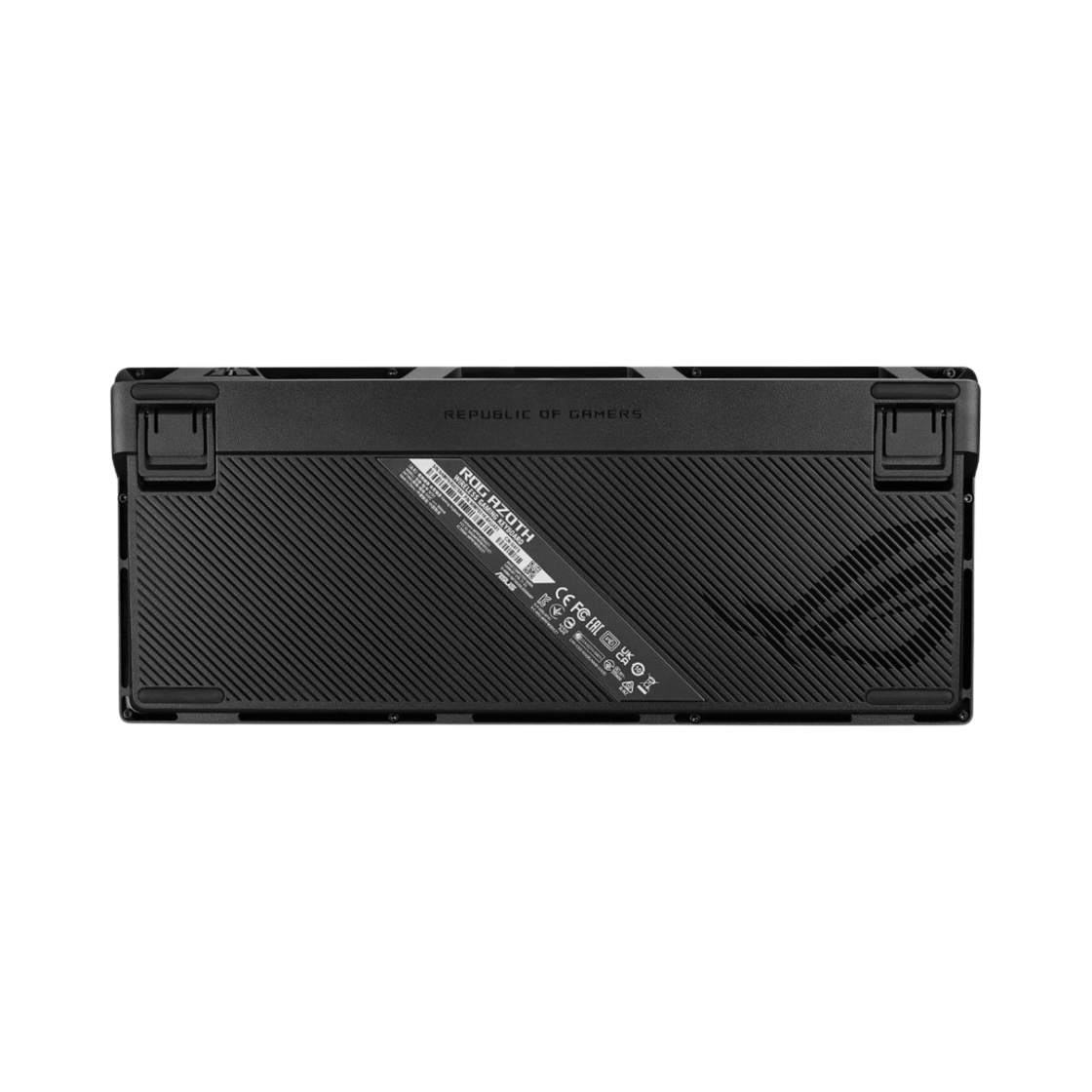 아수스 ROG 에이조스 75 무선 커스텀 게이밍 키보드 PBT 키캡 건메탈 블루 영문 자판 (국내 정식 발매 제품)(Asus ROG Azoth 75 Wireless Custom Gaming Keyboard PBT Keycaps Gunmetal Blue English Layout (Korean Ver.)) - 2