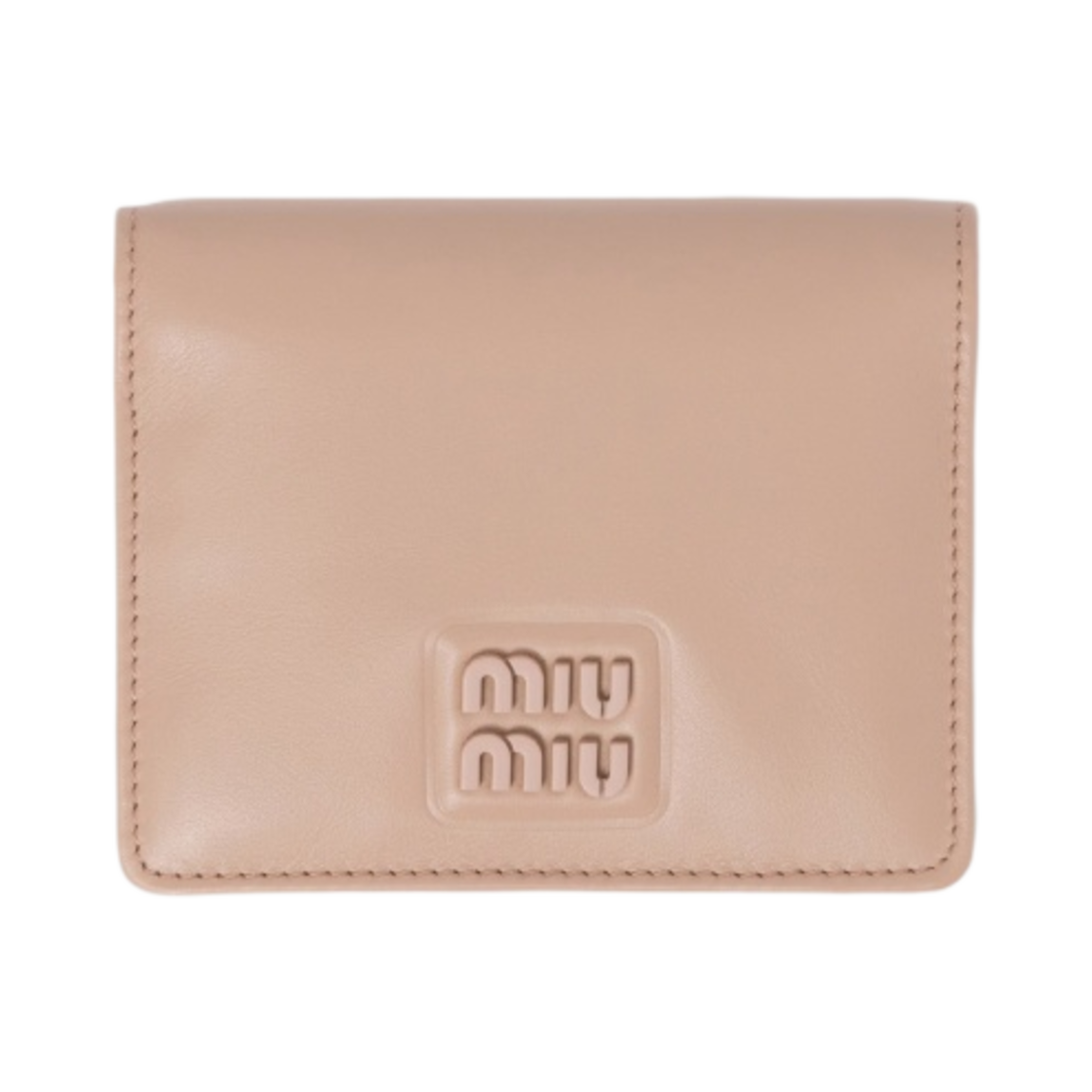 미우 미우 스몰 가죽 반지갑 카메오(Miu Miu Small Leather Wallet Cameo)