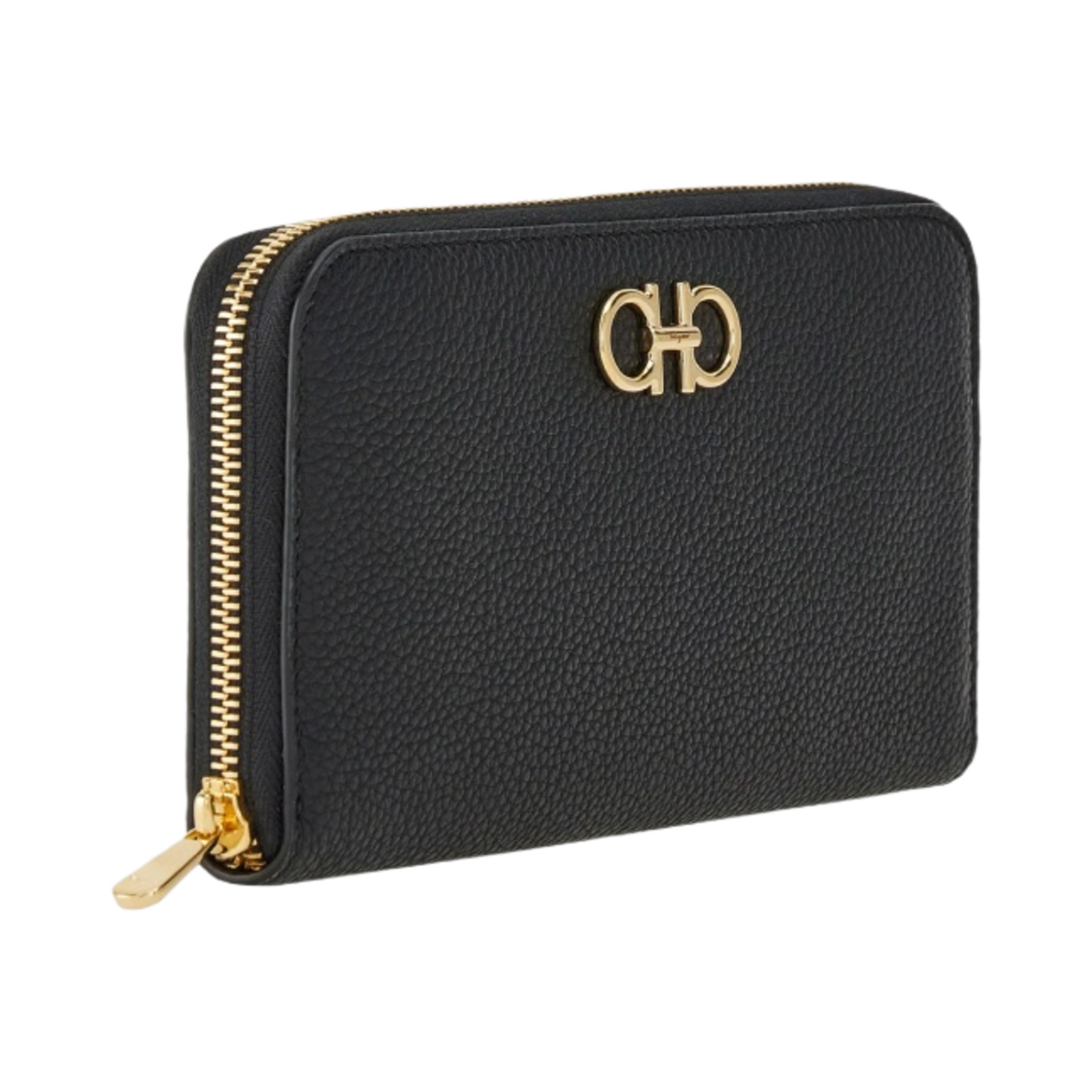 페라가모 간치니 장지갑 블랙(Ferragamo Gancini Continental Long Wallet Black) - 2