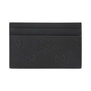 Gucci GG Rubber-Effect Card Case Black