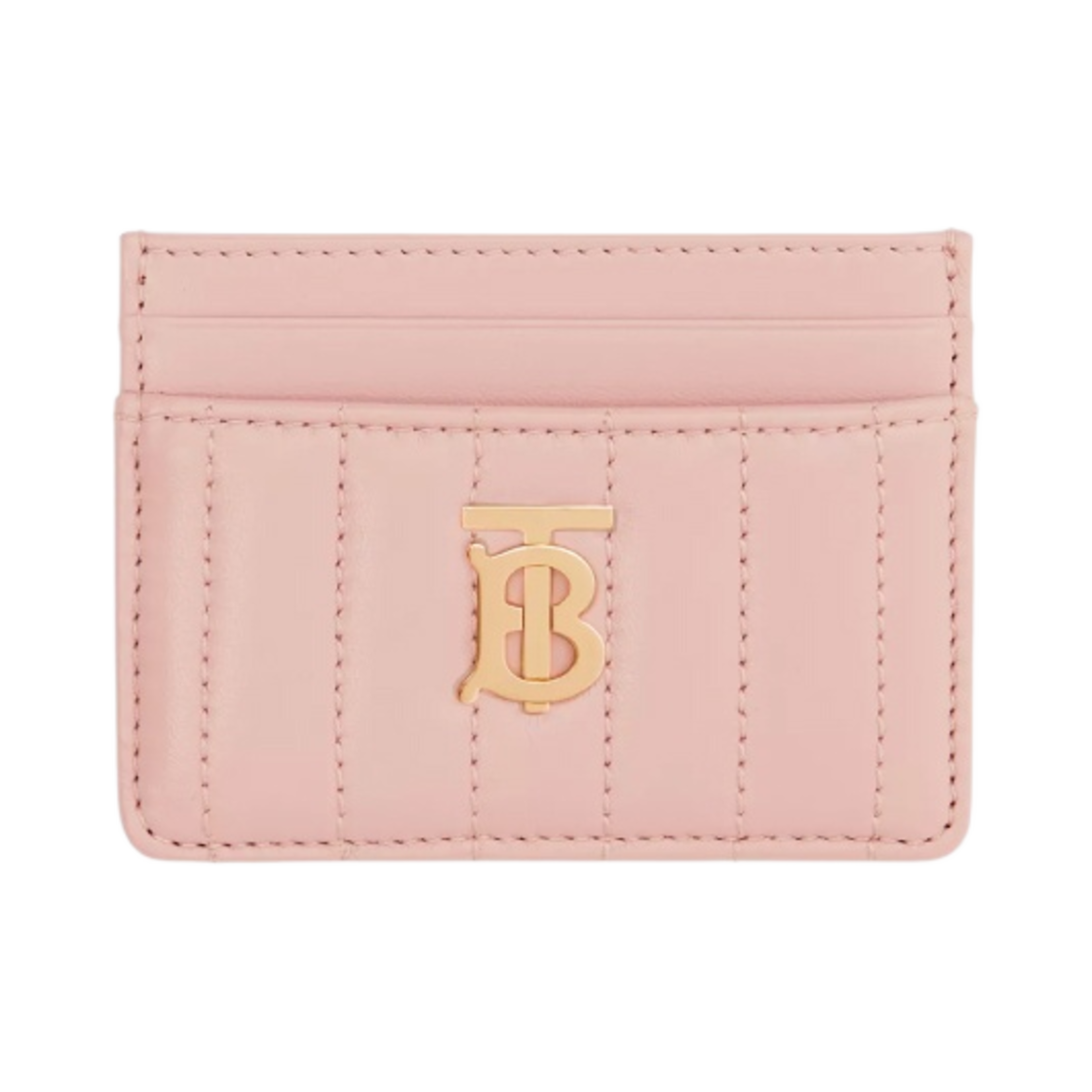 버버리 퀼티드 레더 롤라 카드 케이스 더스티 핑크(Burberry Quilted Leather Lola Card Case Dusty Pink) - 1