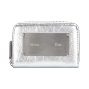 Matin Kim Vintage Compact Wallet Silver