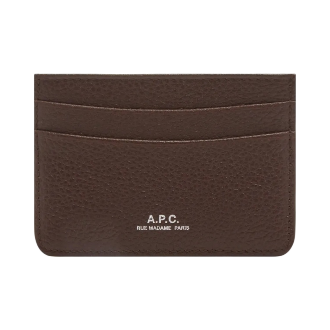 아페쎄 안드레 그레인 카드 홀더 브라운(A.P.C. Andre Grain Card Holder Brown)