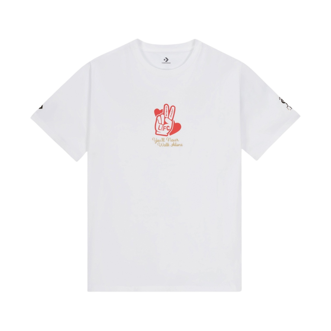컨버스 x 리버풀 FC 티셔츠 화이트(Converse x Liverpool FC T-Shirt White)