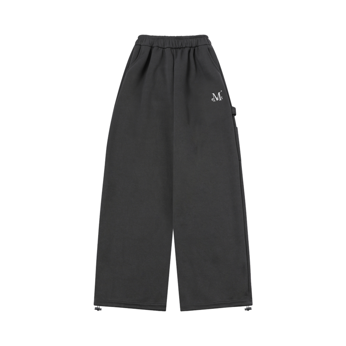 P00000UJ_02 MUCENT Hammer Side Poket Carpenter Sweat Pants Charcoal