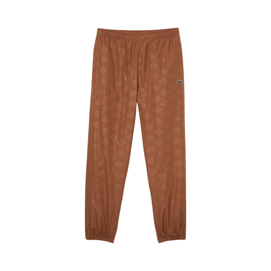 XH5451-53GLF Lacoste Monogram AOP Track Pants Light Brown