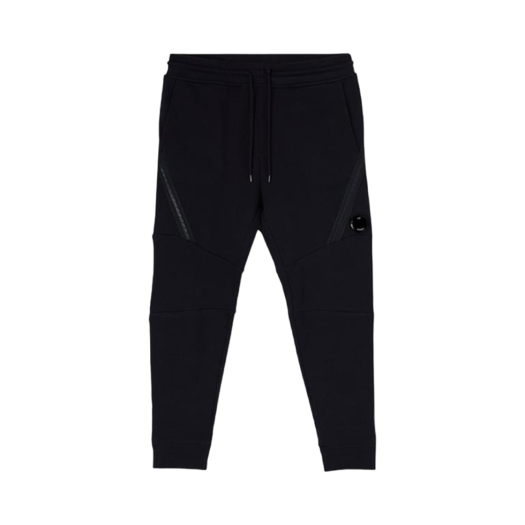 C.P. Company Diagonal Raised Fleece Utility Sweatpants Navy - 21SS