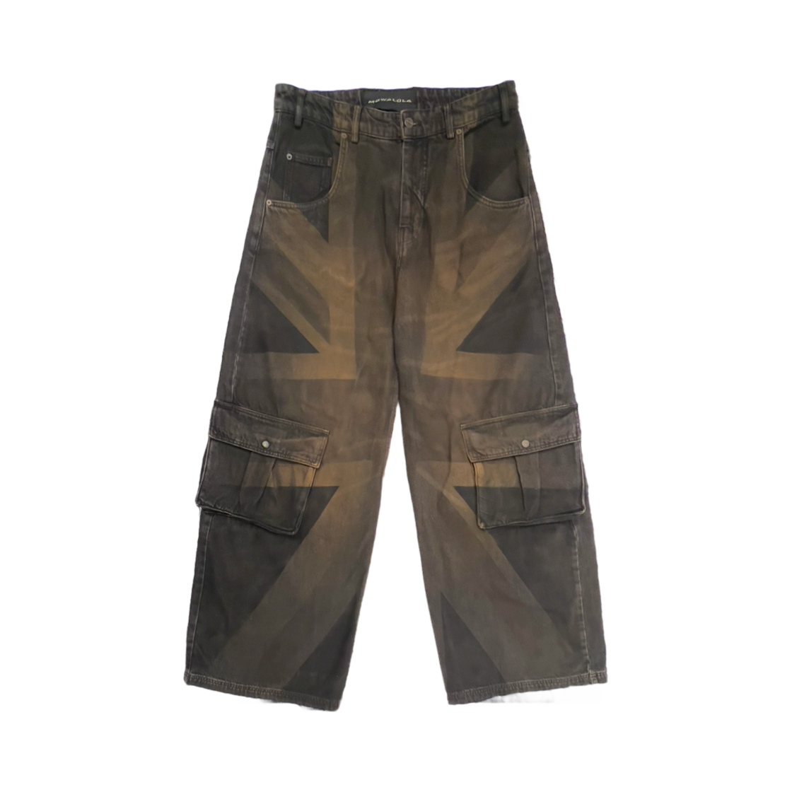 - Travis Scott Cactus Jack x Mowalola Union Jack Jeans