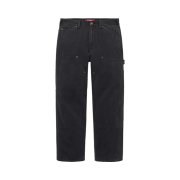 Supreme Double Knee Painter Pant Black - 24FW