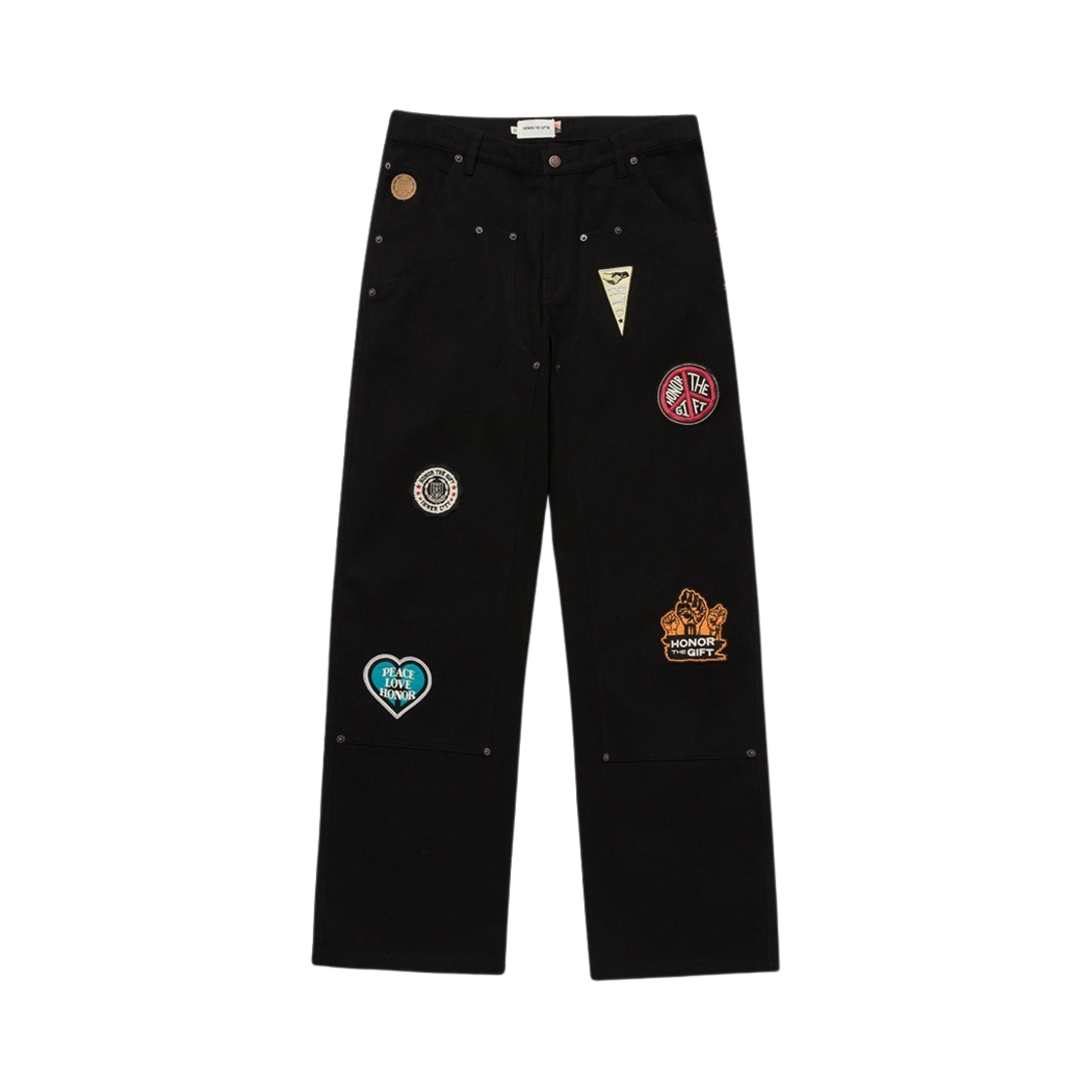 오너더기프트 패치 카펜터 팬츠 블랙(Honor the Gift Patch Carpenter Pant Black)