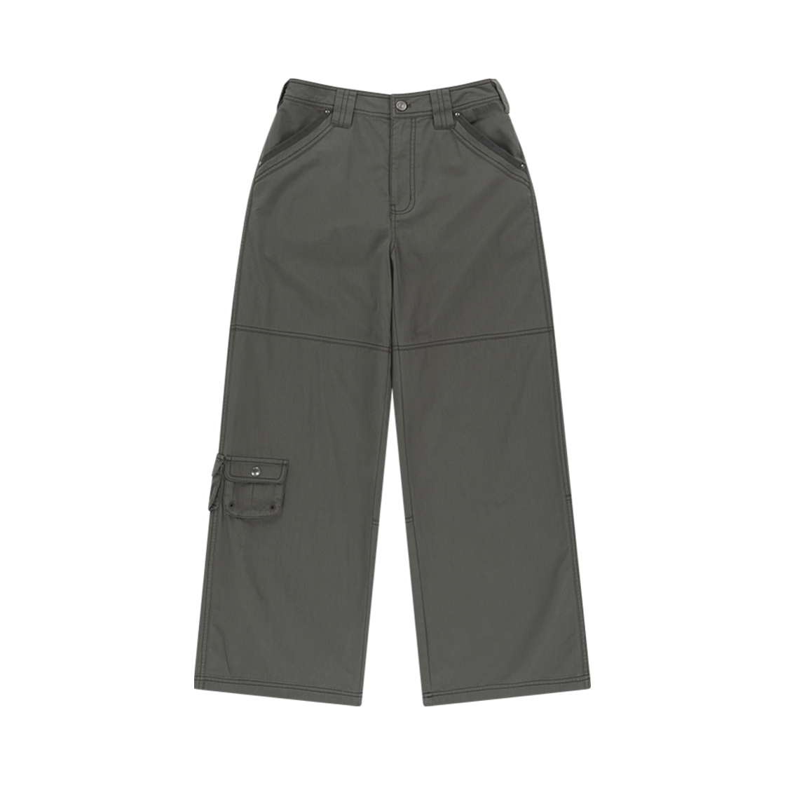 코이세이오 스냅 워크 팬츠 카키(COYSEIO Snap Work Pants Khaki)