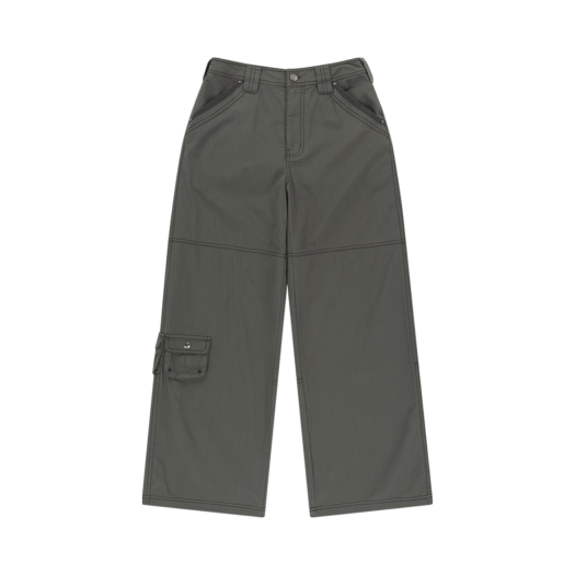 パンツ coyseio PUCKERING PANTS BLACK PUCKERING PANTS BLACK - coyseio