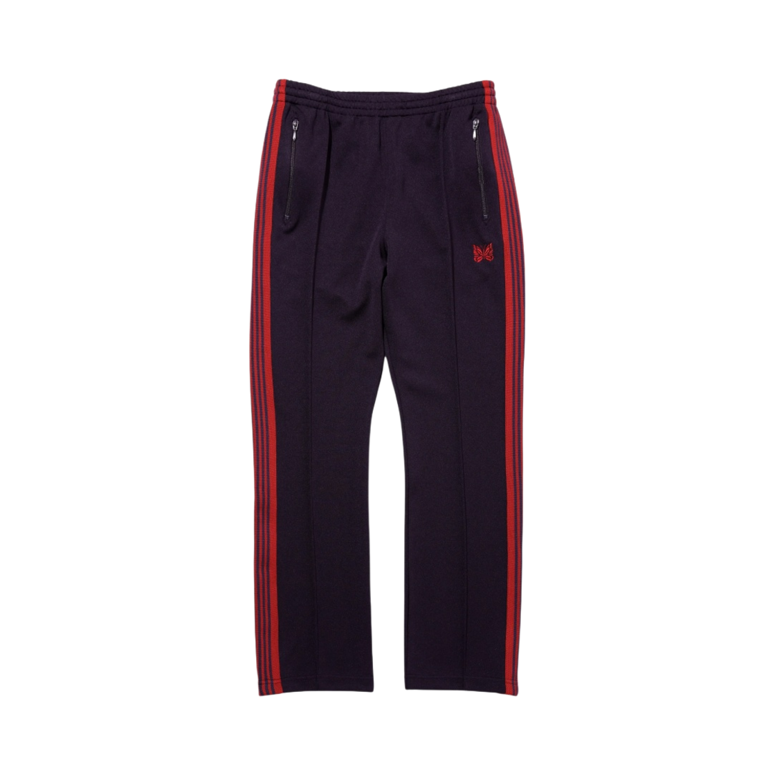 니들스 내로우 트랙 팬츠 폴리 스무스 다크 퍼플