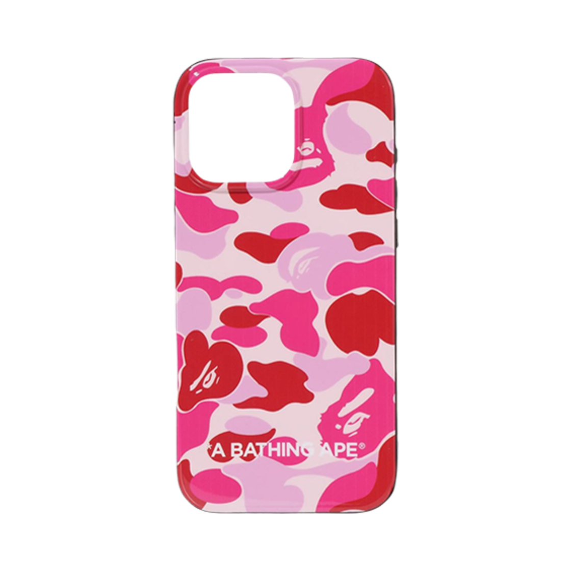 베이프 ABC 카모 아이폰 16 프로 맥스 케이스 핑크(BAPE ABC Camo iPhone 16 Pro Max Case Pink)