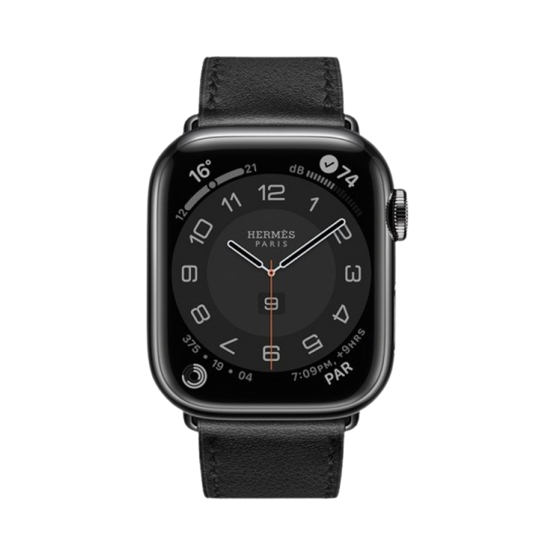 애플 워치 7 에르메스 41mm 셀룰러 블랙 스테인리스 스틸 케이스 싱글 투어 누아 (국내 정식 발매 제품)(Apple Watch Hermes Series 7 41mm Cellular Black Stainless Steel Case with Single Tour Noir (Korean Ver.)) - 2