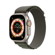 Apple Watch Ultra 49mm Titanium Case with M Alpine Loop Green (Korean Ver.)
