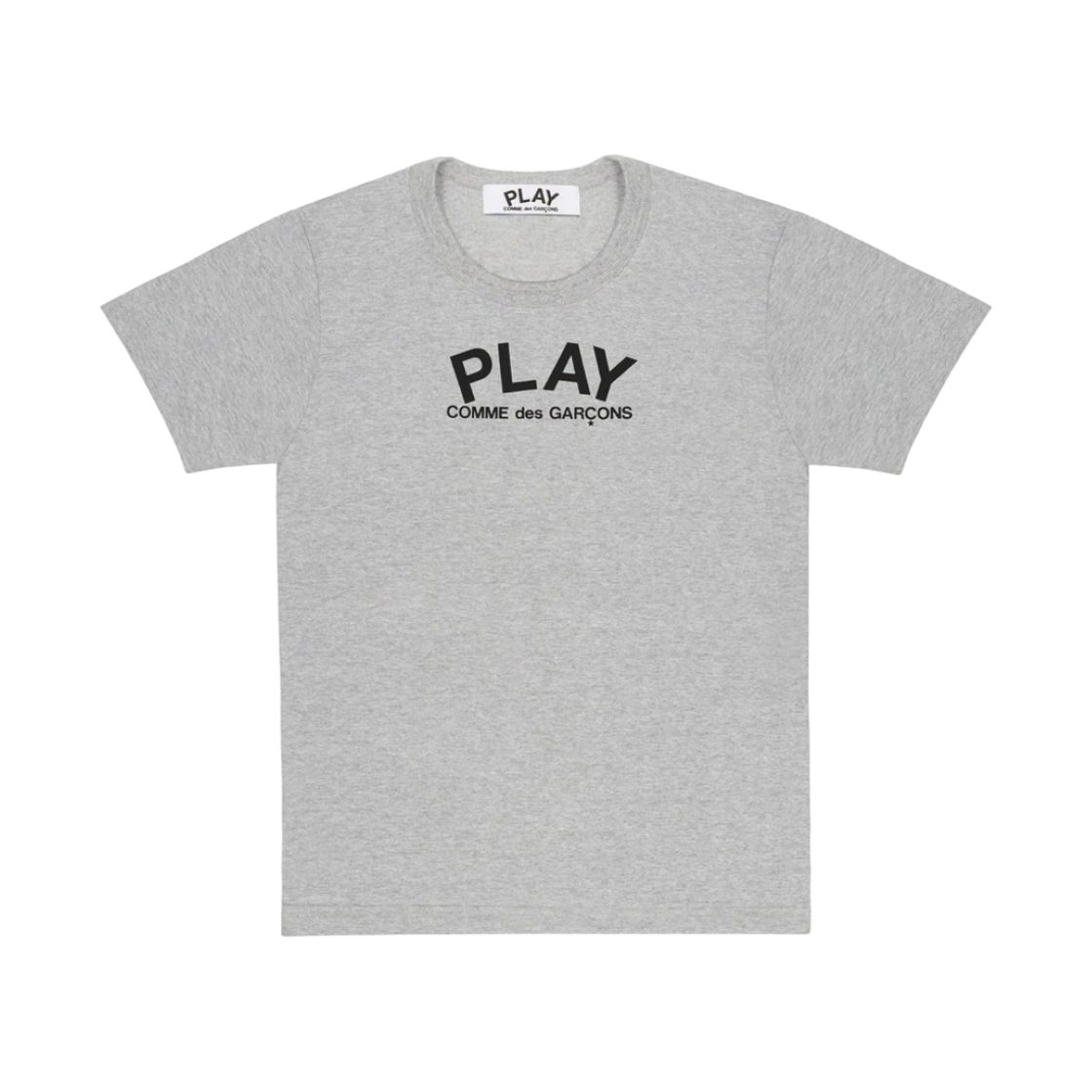 AZ-T071-051-1 (W) Play Comme des Garcons Logo T-Shirt Grey