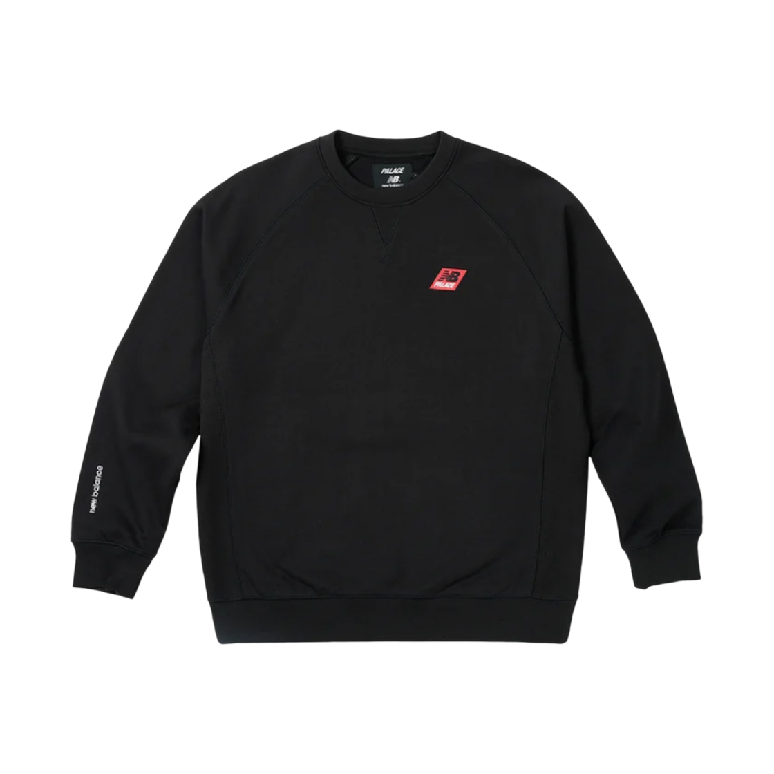 팔라스 x 뉴발란스 크루넥 블랙 - 23SS(Palace x New Balance Crew Black - 23SS) - 1