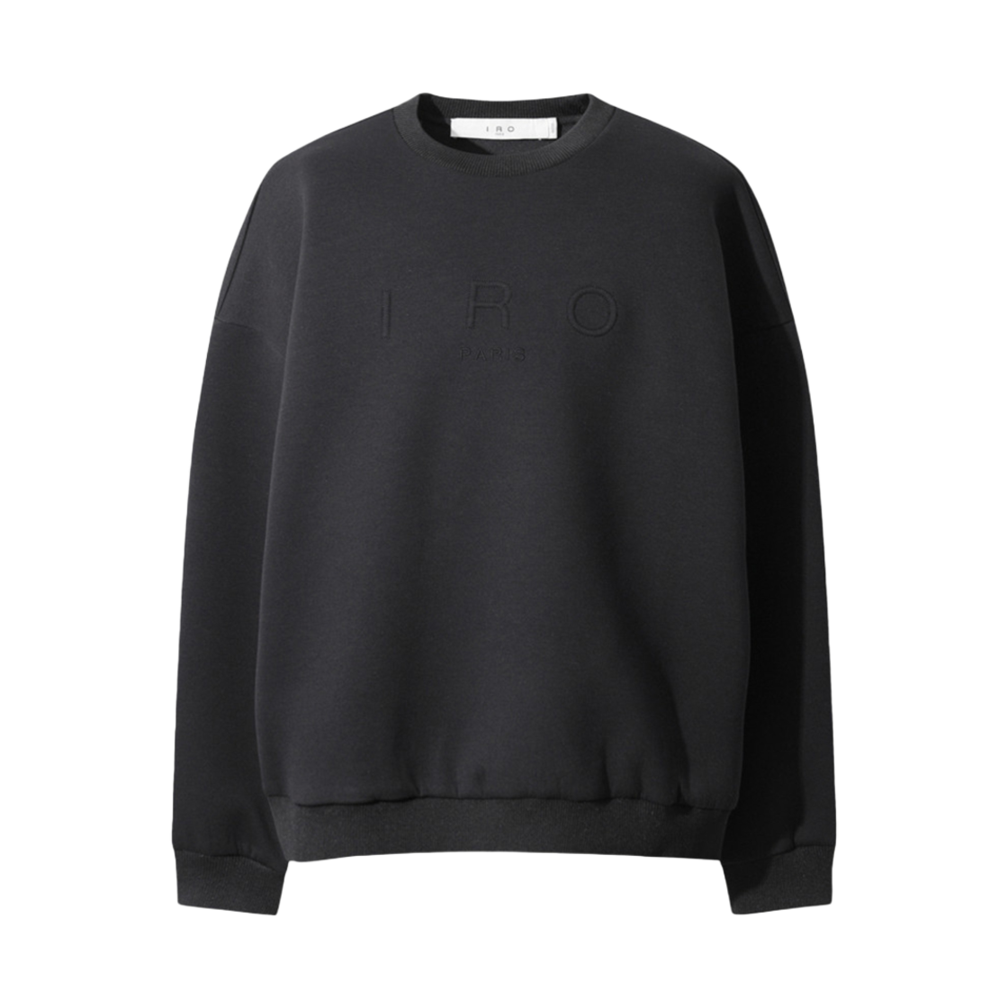 IQTSS25902BKX Iro Cdp Logo Half-Zip Anorak Sweatshirt Black