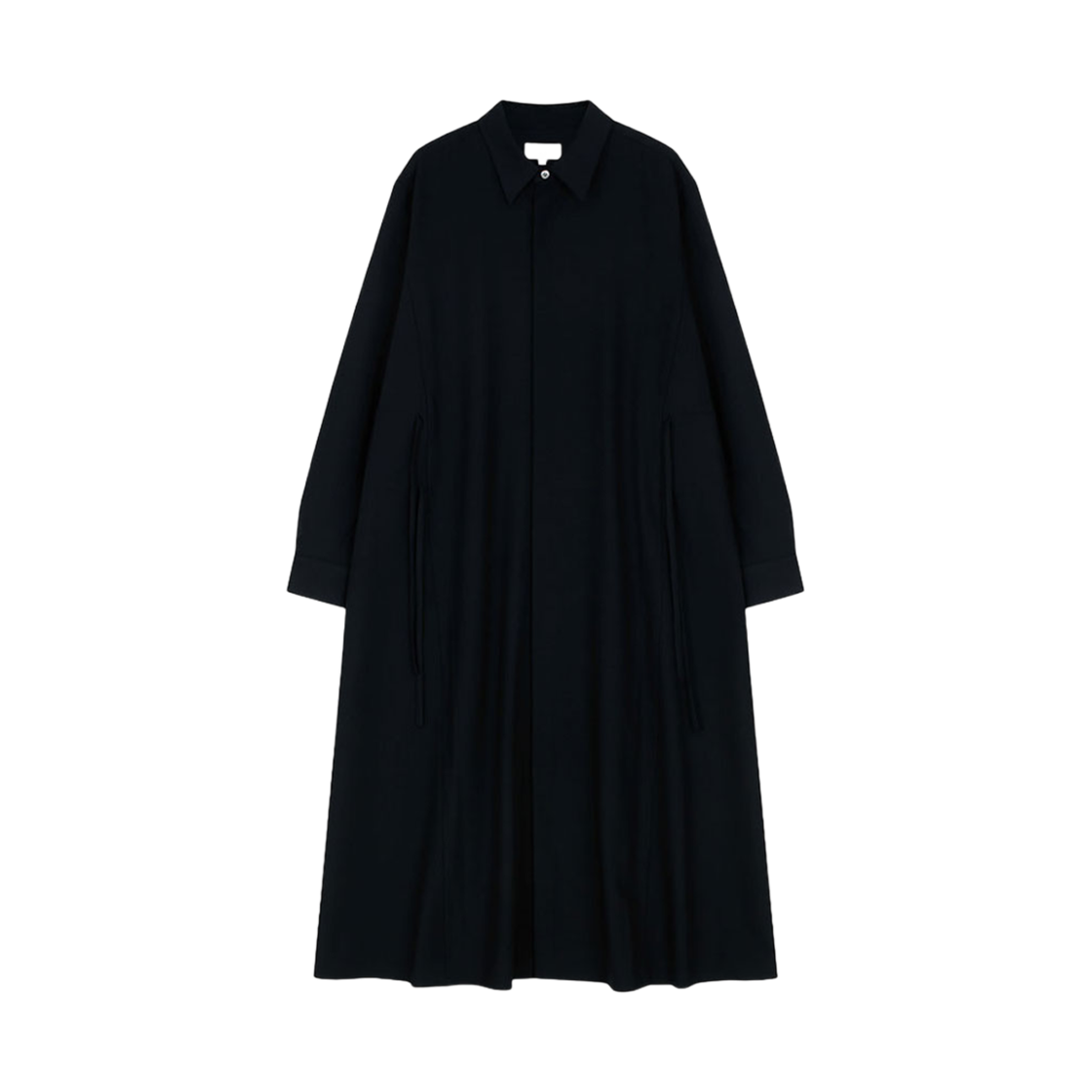 243-2903-01 VIS A VIS Side String Gathered Dress Black