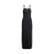 (W) Adidas Adicolor 3-Stripes Maxi Dress Black - US Sizing