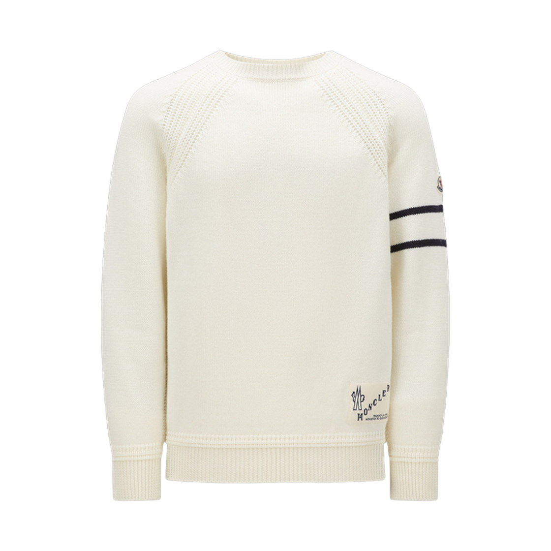 몽클레르 울 블렌드 점퍼 화이트 - 23FW(Moncler Wool Blend Jumper White - 23FW)