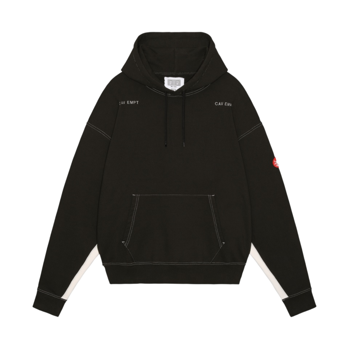 카브엠트 솔리드 헤비 후드 #2 블랙 - 23FW