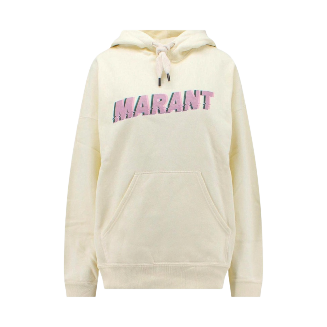 SW0027HA-A1M48H-90VA Isabel Marant Miley Logo Hoodie Vanila - 23SS