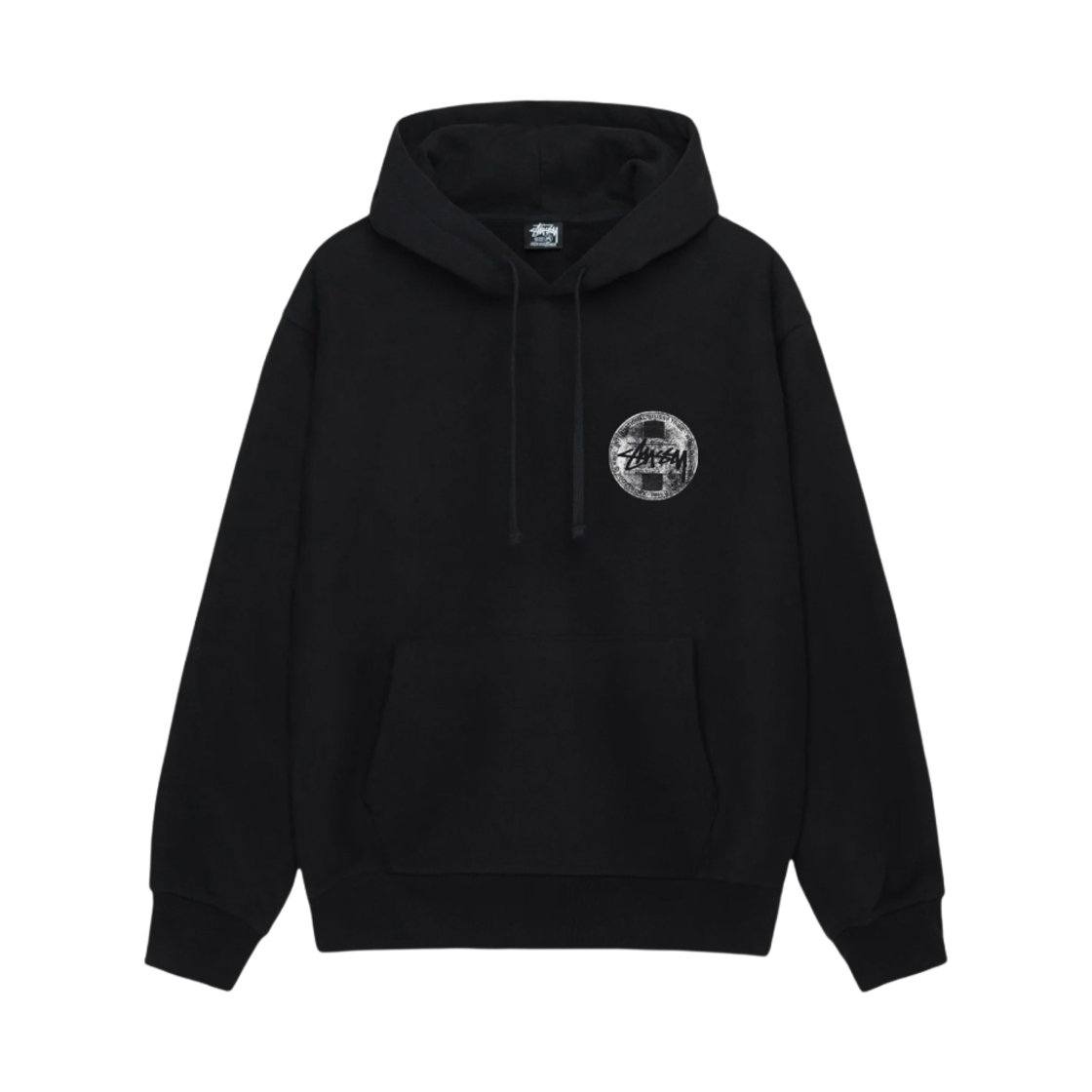 스투시 도트 스탬프 후드 블랙 | Stussy | KREAM