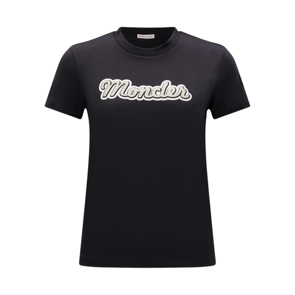 I2-093-8C00011-829HP-999 (W) Moncler Logo T-Shirt Black - 23FW