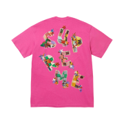 Supreme Patchwork T-Shirt Fuchsia - 24SS