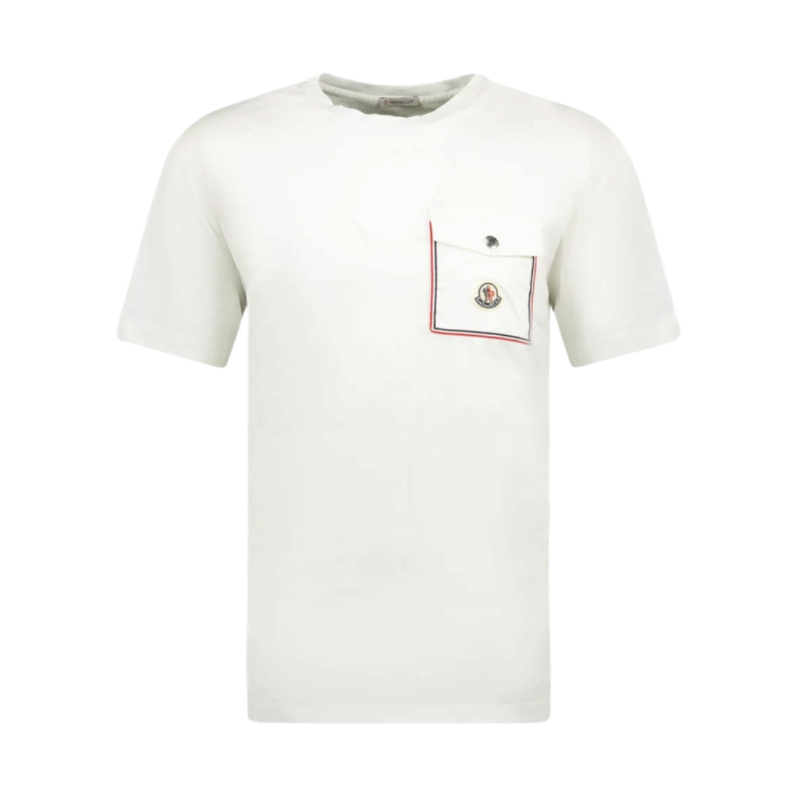 I1-091-8C00056-8390Y-001 Moncler Pocket T-Shirt White - 23SS