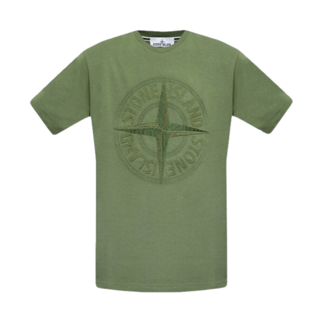 771521559-V0058 Stone Island 21559 T-Shirt Olive Green - 22FW