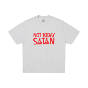 Palace Nicht Today T-Shirt Grey Marl - 24FW